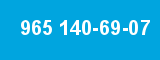 965 140-69-07 965 140-69-07